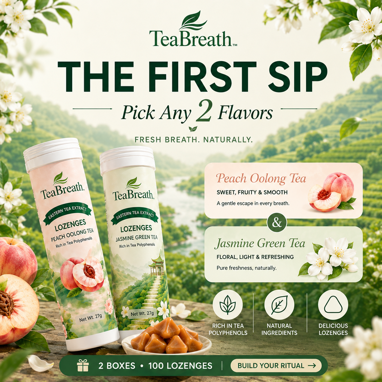 THE FIRST SIP  — Pick Any 2 Flavors