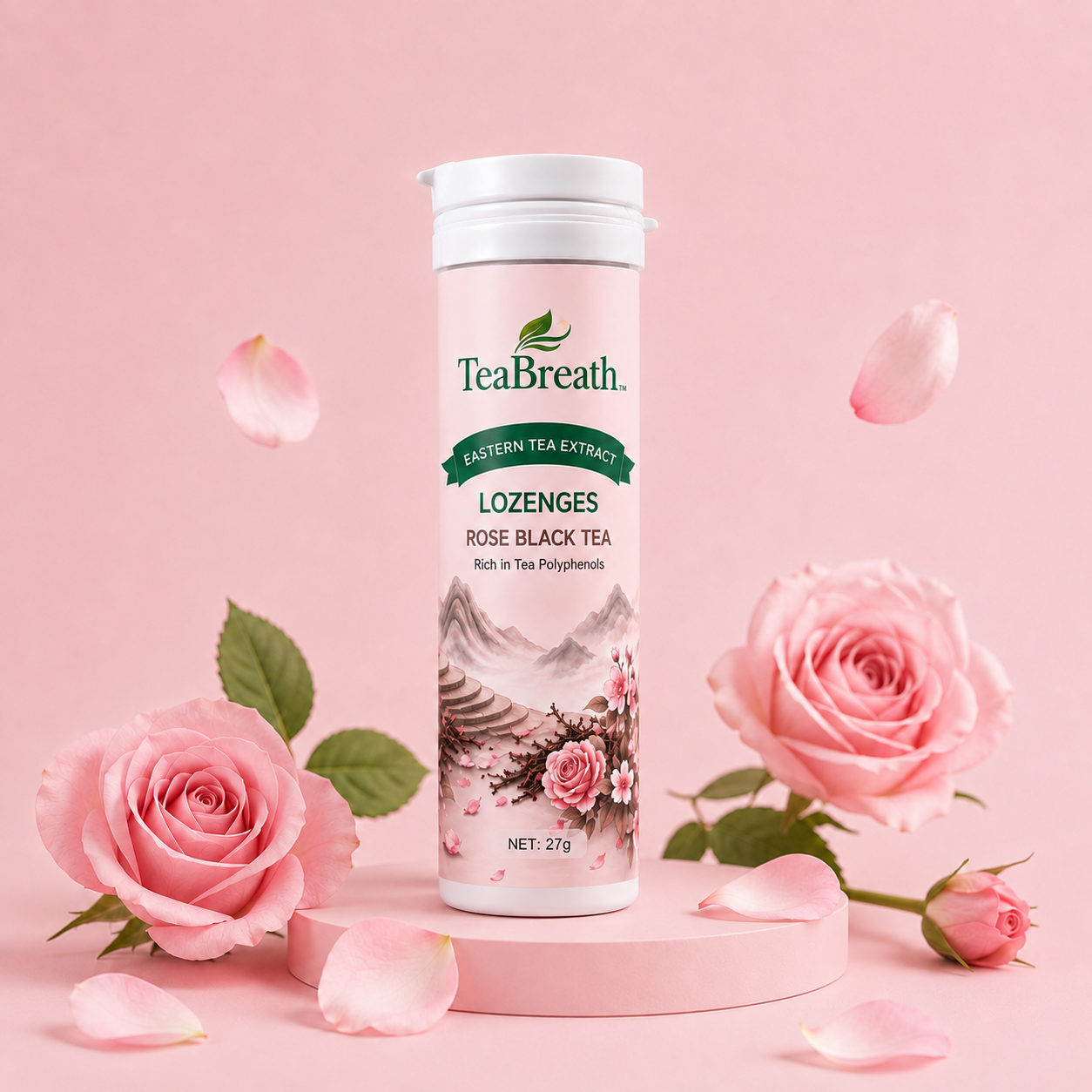 ROSE BLACK TEA LOZENGES