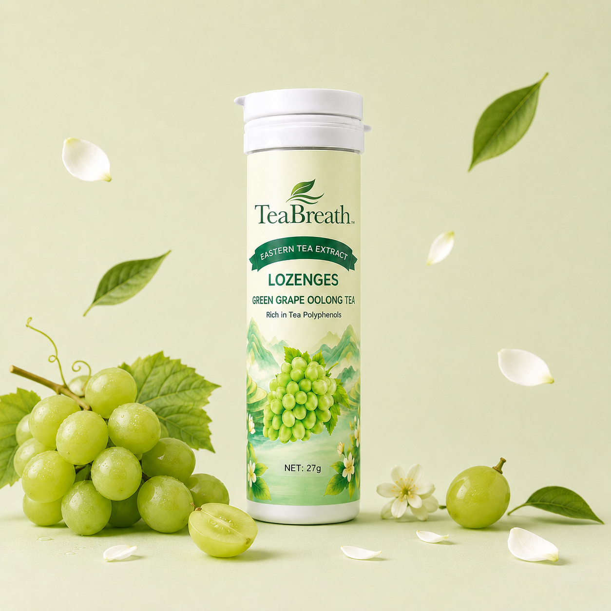 GREEN GRAPE OOLONG TEA LOZENGES
